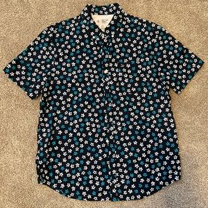 Original Penguin Floral Button Up, Large